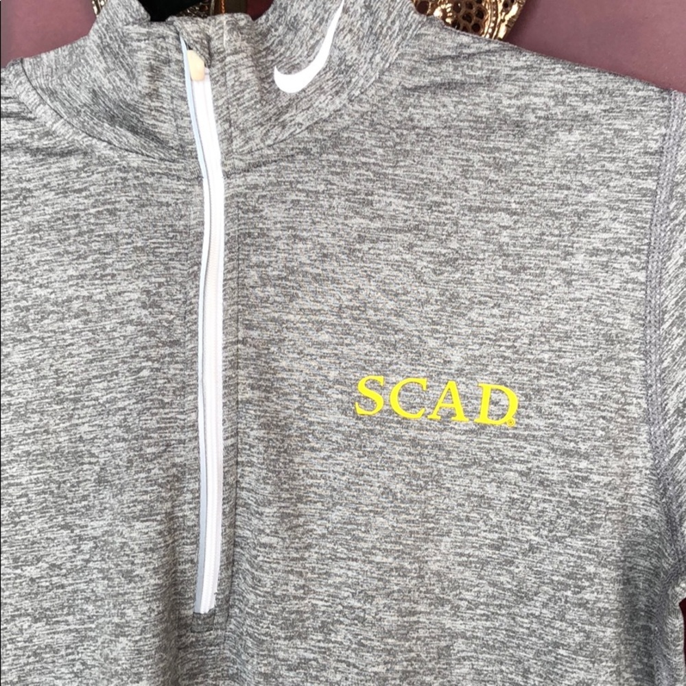 Grey Nike Dry Fit long sleeve with thumb pockets